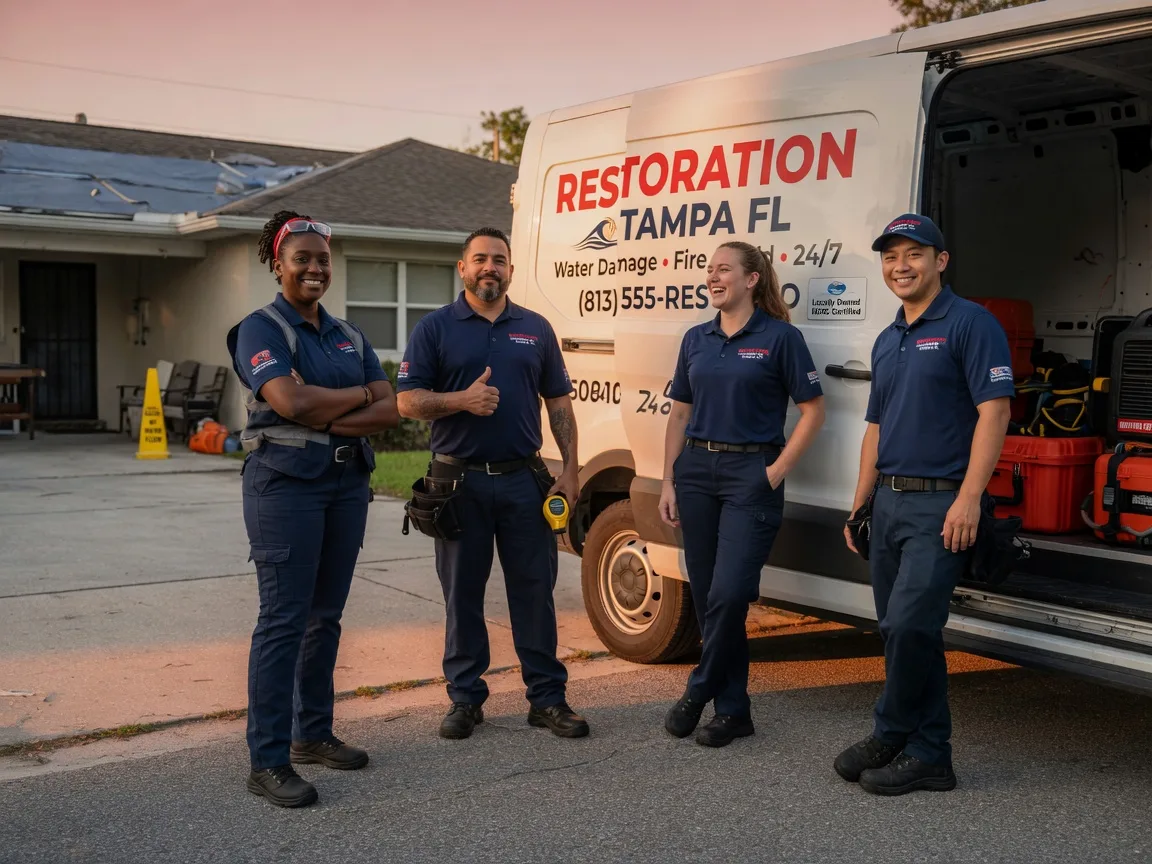 Water Damage Restoration company in Estelline, TX
